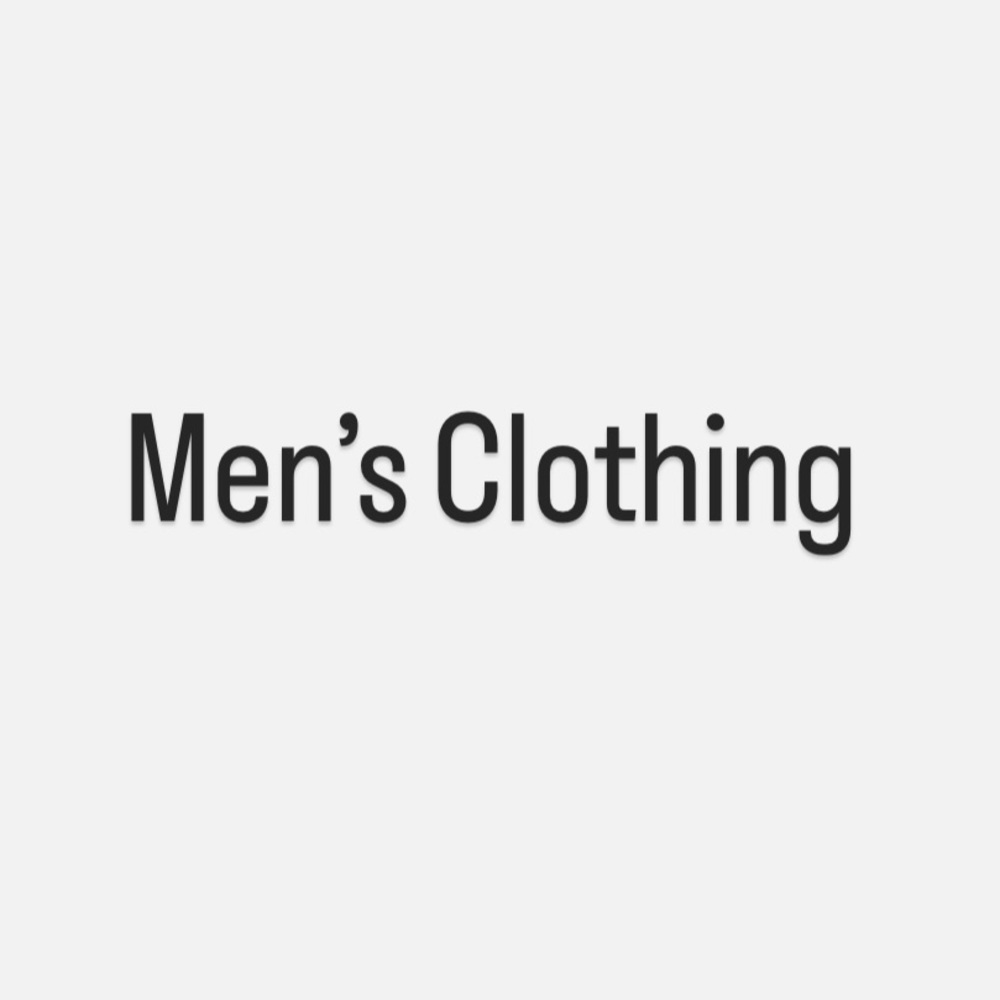 Men’s clothing